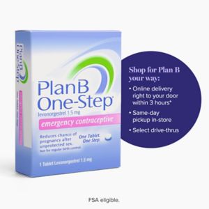 Plan B One-Step - Anticonceptivo de emergencia en tabletas