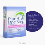 Plan B One-Step Emergency Contraceptive Tablet, thumbnail image 1 of 5