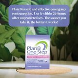 Plan B One-Step Emergency Contraceptive Tablet, thumbnail image 4 of 5