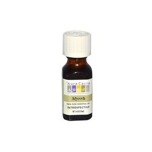 Aura Cacia Pure Essential Oil, Myrrh, Restoring - .5 fl oz