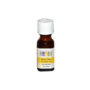 Aura Cacia Rose Otto in Jojoba Oil, 0.5 OZ