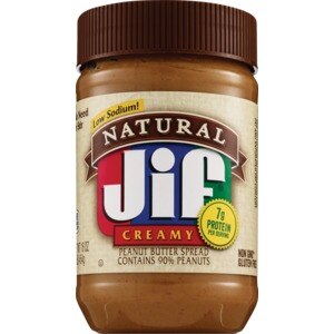 Jif Natural Creamy Peanut Butter