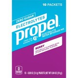 Propel Powder Electrolyte Water Beverage Mix, 10 CT, thumbnail image 1 of 5