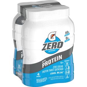 Gatorade Zero with Protein Cool Blue, 4 PK