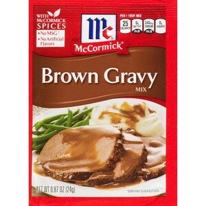 McCormick Brown Gravy Mix - 0.87 Oz , CVS