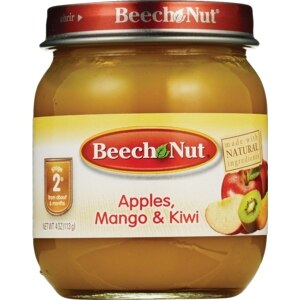 Beech-Nut Stage 2 Baby Food 6 Months+, 4 OZ, Apples, Mango And Kiwi , CVS