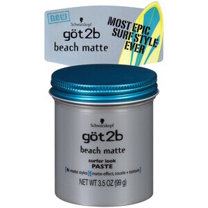 Got2b Beach Matte - Gel para el cabello, 3.5 oz