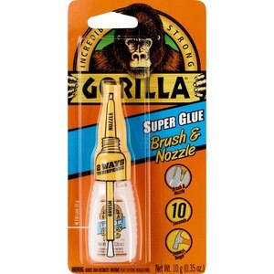 Gorilla Glue Gorilla Super Glue Brush & Nozzle - 0.35 Oz , CVS