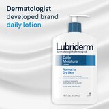 Lubriderm Daily Moisture, Normal to Dry Skin Lotion with Pro-Vitamin B5, 16 OZ, thumbnail image 3 of 9