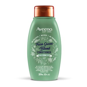 Aveeno Refreshing & Thickening Fresh Greens Blend Conditioner, 12 OZ