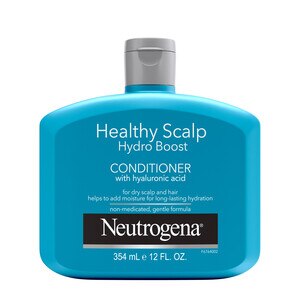 Neutrogena Moisturizing Healthy Scalp Hydro Boost Conditioner for Dry Hair with Hydrating Hyaluronic Acid, 12 OZ