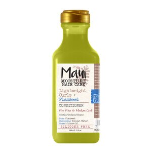 Maui Moisture Lightweight Curls + Flaxseed Conditioner, Paraben Free, Silicone Free, 13 OZ