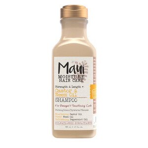 Maui Moisture Strength & Length + Castor & Neem Oil Shampoo, 13 OZ