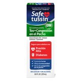Safetussin DM Non-Drowsy Cough + Chest Congestion, 8 OZ, thumbnail image 4 of 4