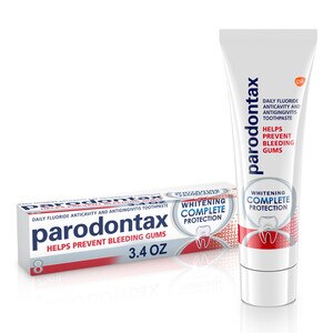 Parodontax Whitening - Pasta dental para encías sangrantes, 3.4 oz