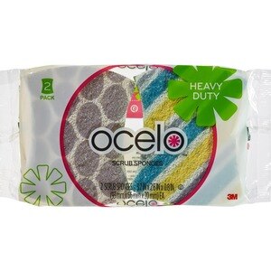 Ocelo O-cel-o Heavy Duty Scrub Sponges, 2 Pack , CVS