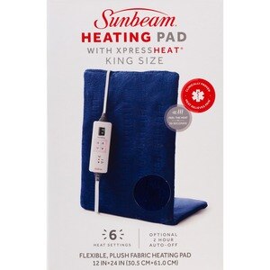 Sunbeam XpressHeat - Almohadilla térmica, talla XL