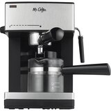 Mr. Coffee Cappuccino and Espresso Maker Steam Pressure System, 4 Cup, thumbnail image 1 of 4