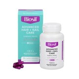 Biosil Advanced Hair & Nails with Biotin Capsules, 30 CT, thumbnail image 2 of 4