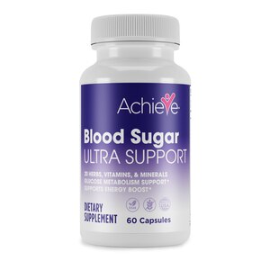 Achieve Blood Sugar Ultra Support Multivitamin Capsules, 60 CT