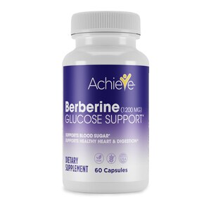 Achieve Berberine Glucose Support 1200 mg, 60 CT