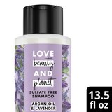 Love Beauty And Planet Smooth and Serene Argan Oil & Lavender Shampoo, 13.5 OZ, thumbnail image 5 of 8