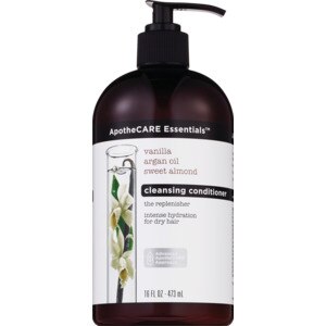 Apothecare Essentials The Replenisher Cleansing Conditioner, Vanilla Argan Oil Sweet Almond, 16 OZ