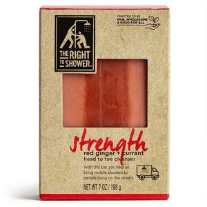 The Right To Shower Vegan Shampoo Bar & Bar Soap, 7 OZ