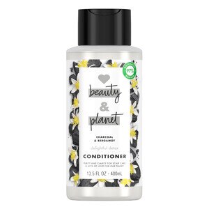 Love Beauty And Planet Delightful Detox Conditioner, Charcoal & Bergamot For Cleansed Hair, 13.5 OZ