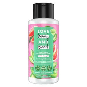 Love Beauty and Planet Sulfate & Paraben Free, 3 in 1 Healthy Lengths Shampoo, 13.5 OZ