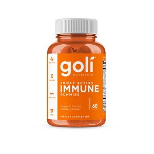 Goli Nutrition Triple Action Immune Gummies, 60 CT