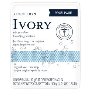 Ivory Bar Soap Original Scent, 3.17 Oz, 10 Ct - 3.1 Oz , CVS