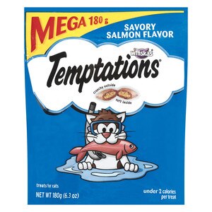 Temptations Classic Treats For Cats Savory Salmon Flavor, 6.3 Oz , CVS