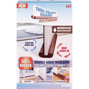 As Seen On TV Twin Draft Ultimate Double-Sided Insulator , CVS