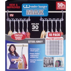  Wonder Hanger Max 10 Pack 