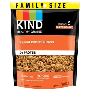 KIND Family Size Granola Clusters, Peanut Butter, 17 Oz , CVS