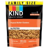 KIND Family Size Granola Clusters, Peanut Butter, 17 oz, thumbnail image 1 of 3