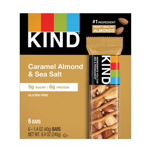 Kind Caramel Almond & Sea Salt Snack Bars, 6 CT