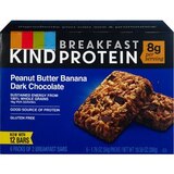 KIND Breakfast Protein Bar, Peanut Butter, Banana & Dark Chocolate, 6ct, 1.76 oz, thumbnail image 2 of 3