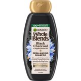 Garnier Whole Blends Black Charcoal and Nigella Flower Oil Rebalancing Shampoo, thumbnail image 1 of 7