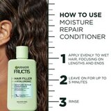 Garnier Fructis Hair Filler Moisture Repair Conditioner, 10.1 OZ, thumbnail image 3 of 11