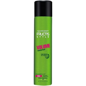 Garnier Fructis - Spray para el cabello en aerosol, antihumedad para dar volumen, 8.25 oz