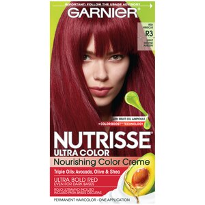 Garnier Nutrisse Ultra Color Nourishing Hair Color Creme, Light Intense Auburn , CVS