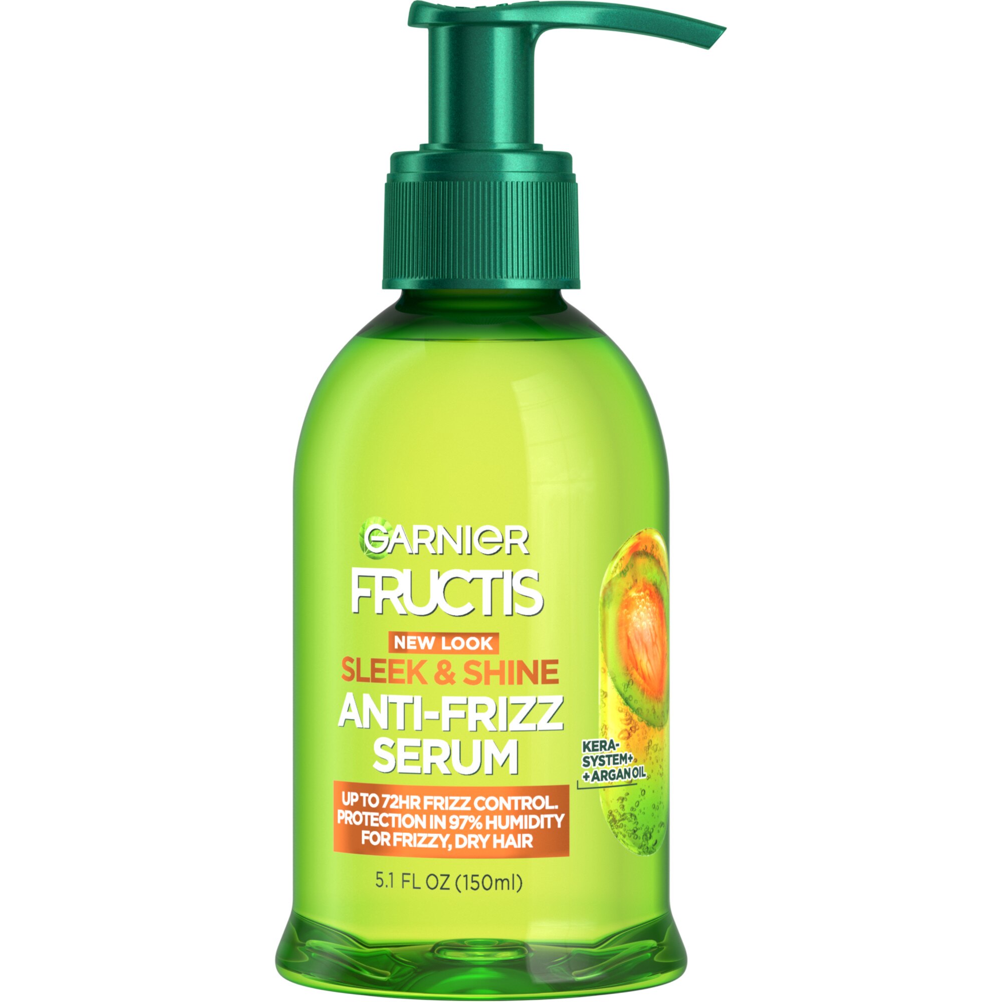  Garnier Fructis Sleek & Shine Anti-Frizz Serum, 5.1 OZ 