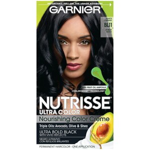 Garnier Nutrisse Ultra Hair Color Cvs B11 Jet Blue Black