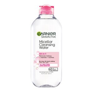 Garnier SkinActive - Desmaquillador y limpiador todo en 1 con agua micelar, 13.5 oz