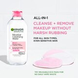 Garnier SkinActive Micellar Cleansing Water All in 1 Cleanser & Makeup Remover, thumbnail image 3 of 9