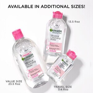 garnier fructis makeup remover water