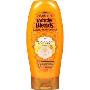 Garnier Whole Blends Conditioner with Moroccan Argan & Camellia Oils Extracts, 22 OZ