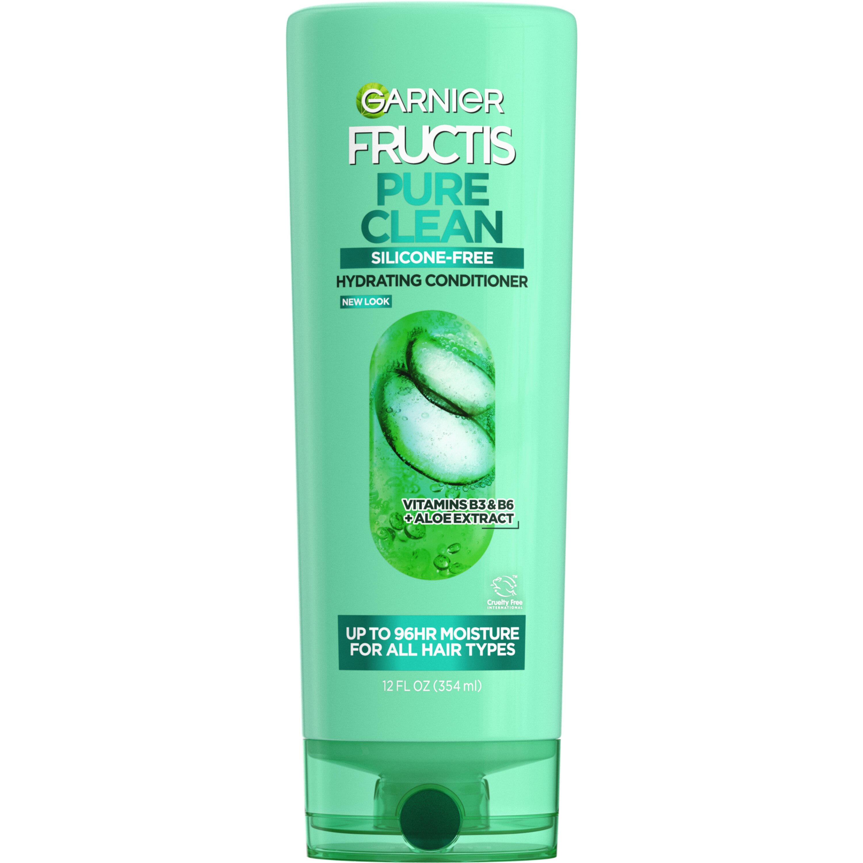 Garnier Fructis Pure Clean - Acondicionador, 12 oz
